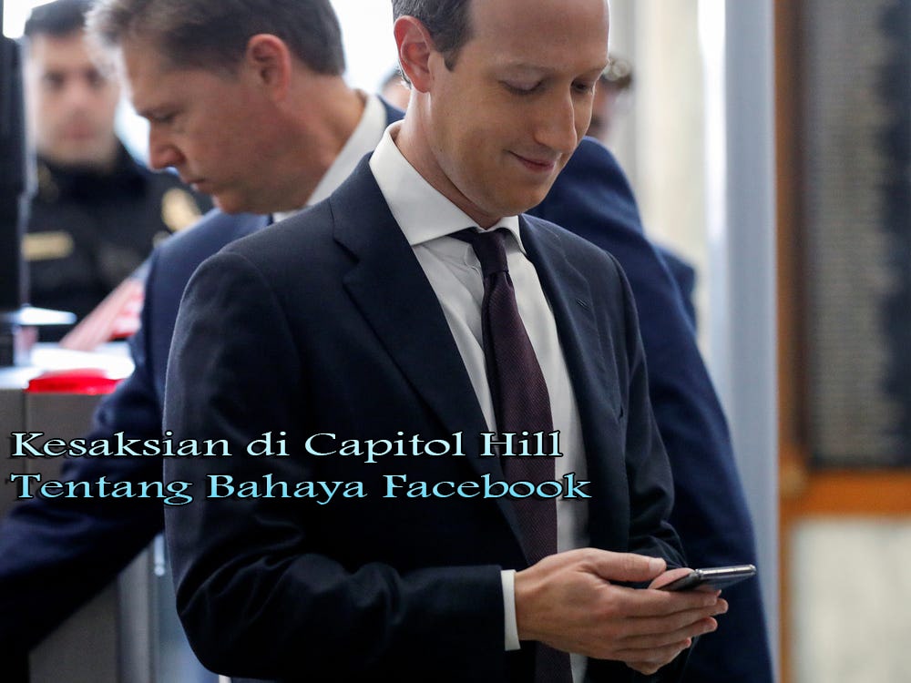 Kesaksian di Capitol Hill Tentang Bahaya Facebook